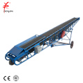 Industrial mobile rubber portable belt conveyor